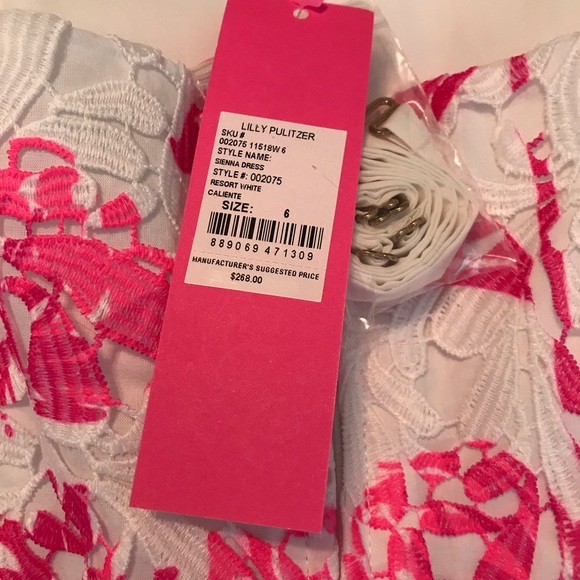 Lilly Pulitzer Sienna strapless dress size 6 NWT - Picture 7 of 9